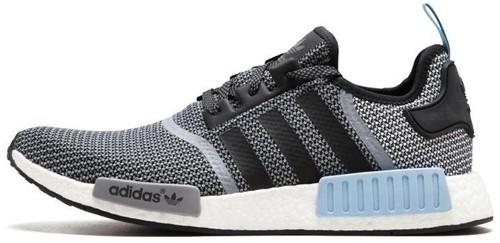 adidas gazelle silver green womens adidas GS NMD R1 main image 0