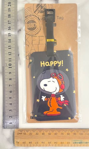 1 unit Fun Snoopy Woodstock SpongeBob Luggage Tag Travel Opal Kids Adult Family - Picture 22 of 26