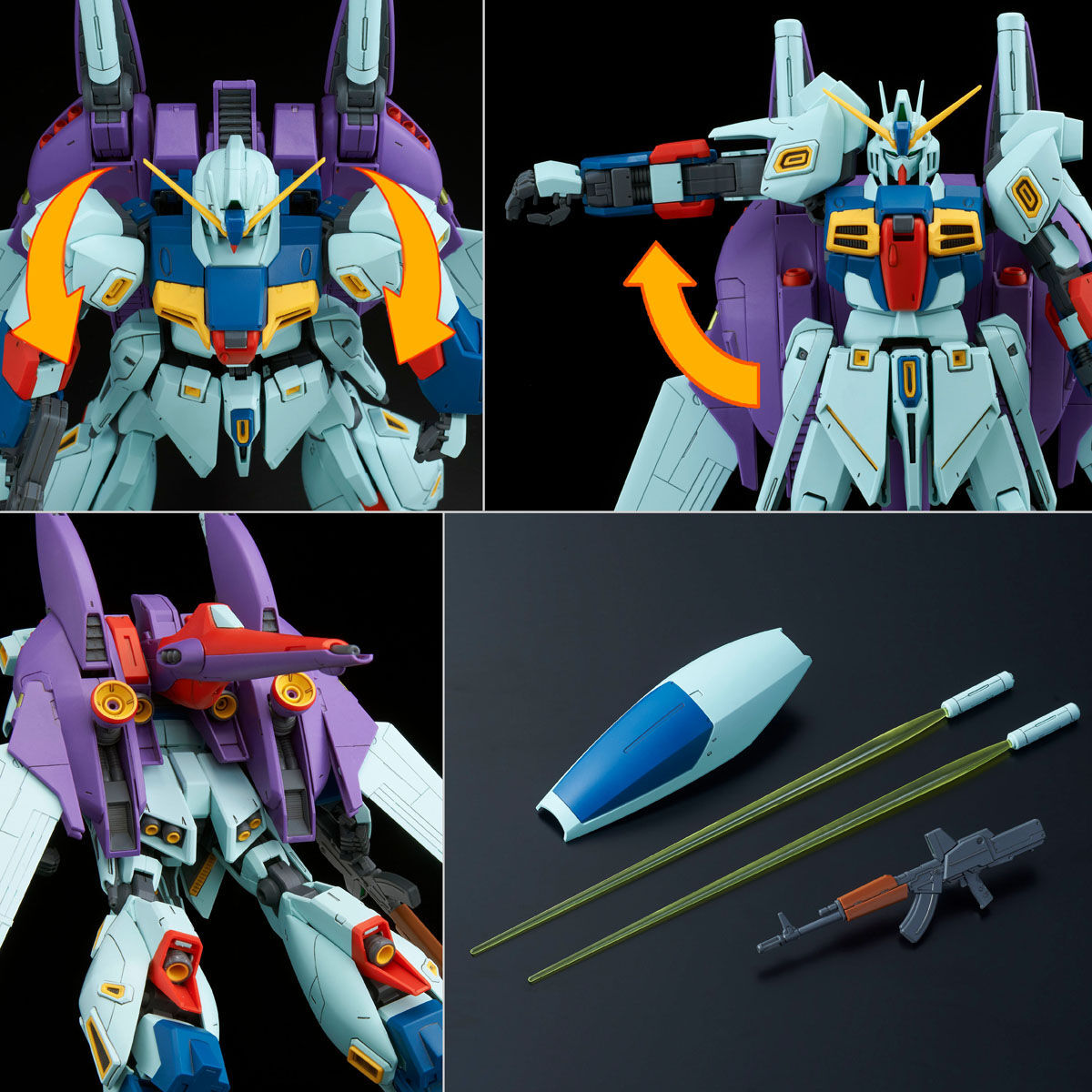 MG 1/100 Re-GZ Custom (Mobile Suit Gundam Char's