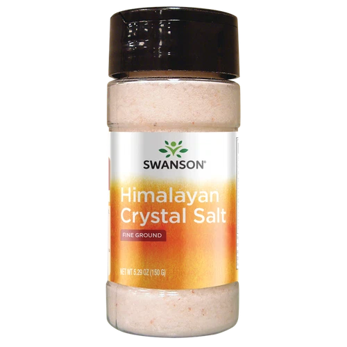 Swanson Pink Himalayan Crystal Salt 5.29 oz Salt
