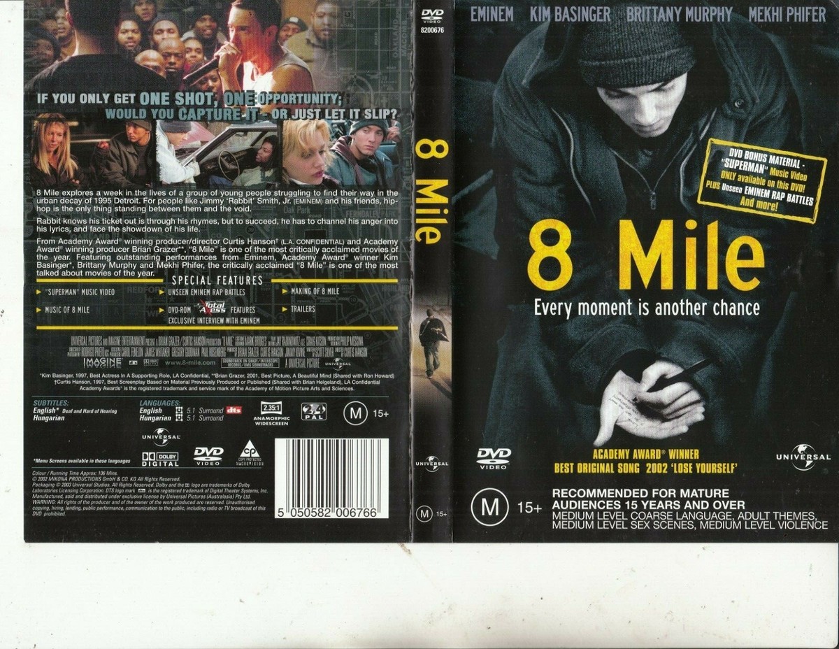 8 Mile-Eminem-Movie-DVD | eBay 8 Mile-Eminem-Movie-DVD | eBay