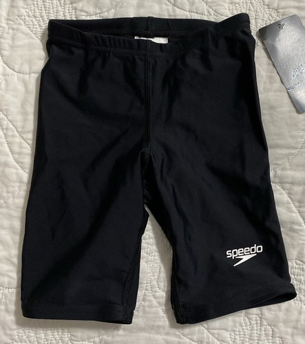 Youth Speedo Powerflex Eco - Solid Jammer, 22, New Black - Picture 2 of 5