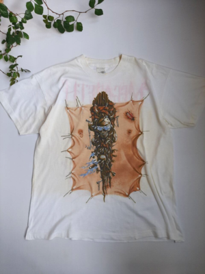 Vintage 90s Megadeth Youthanasia Tour 1994 Single Stitch Tee Size