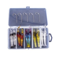 Fishing Accessories Shrimp Fishing Lures Fishing Jigs Silicone Artificial Baits