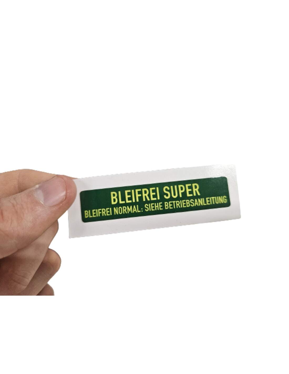 Auskleber Bleifrei Super R107 W123 W124 W126 W201 R129  