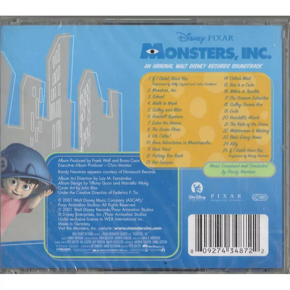 Monsters University - Album by Randy Newman