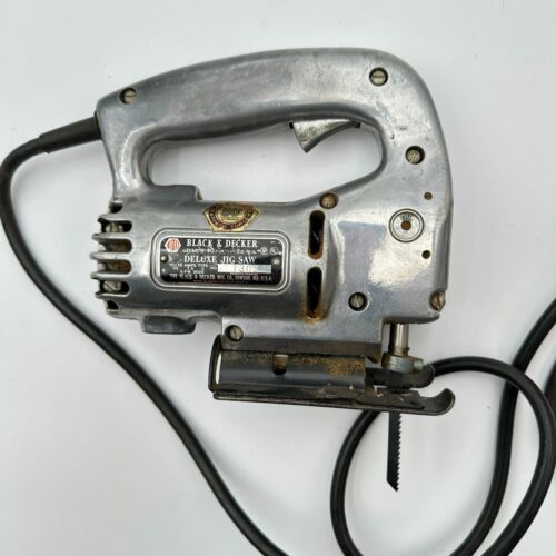 Vintage Black & Decker Deluxe Jigsaw U-40