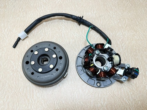 Honda CL50 CL70 Flywheel Electronic Ignition Assembly. CD50 CD70 C50 Full Set. - Picture 7 of 8
