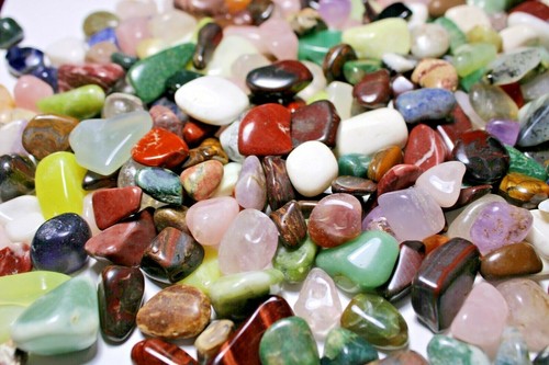 30-50 Colorido Mezcla Natural Surtido A Granel Caído Piedras Preciosas Mezcla 1/4 lb - Imagen 2 de 11