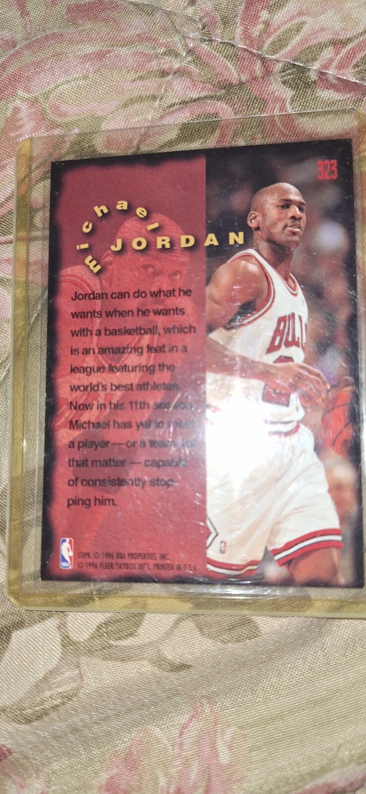 1995-96 Fleer - #323 Michael Jordan