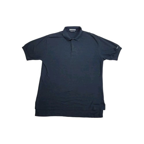 Camisa polo vintage Levi's para hombre talla grande manga corta azul puntada única - Imagen 1 de 7