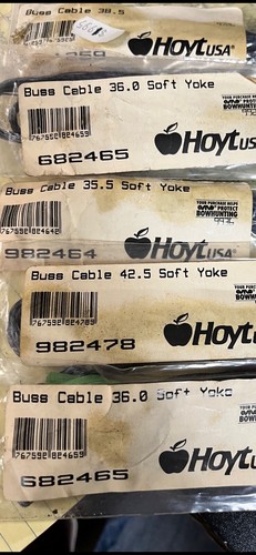 VINTAGE HOYT USA BUSS CABLES VARIOUS SIZES COLLECTIBLE - Picture 2 of 3