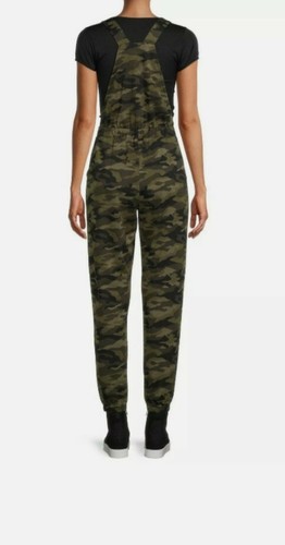 No Boundaries Juniors' Suspender Overall Jogger Jumpsuit NEW Select Size - Picture 2 of 5
