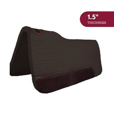 Resistance 31 x 32 Felt Performance 1.5" Woolen Saddle Pad with Wear Leathers
