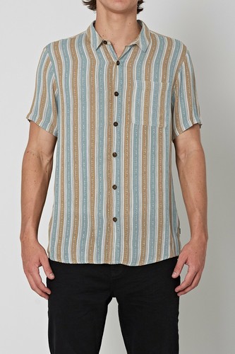 SHORT SLEEVE SHIRT - SODA STRIPE | eBay