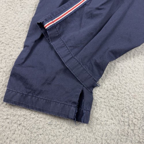 Diesel Pants Mens 30x26 Peacoat Blue P-tucs Tape Trousers Chino - Picture 3 of 13