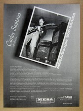 1981 Mesa Boogie 300 Series Amp Amplifiers Carlos Santana photo vintage print Ad