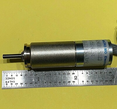 FAULHABER Motor: 1624E012S  Gearhead: 16/5 ratio 141:1 Encoder NOS