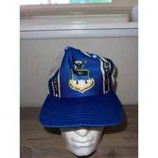 Vintage United States Air Force Academy 7625 CES Broken Hat Headwear
