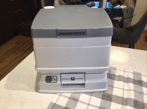 Visa Marine Sanitation Device Equipment Passport Potty 8 Liter Camping Toilet