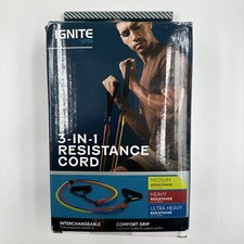 Resistance Band Set NEW Ignite SPRI 3-in-1, weight training fitness