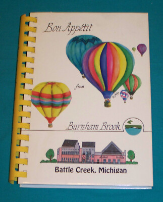 Burnham Brook Center Battle Creek MI Cookbook 1996 Michigan