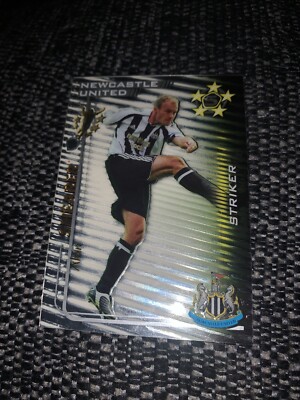 1995 OFFICIAL FOOTBALL CARDS バッジョ Alan Shearer Newcastle United Shiny Shoot Out 2005/06 Football