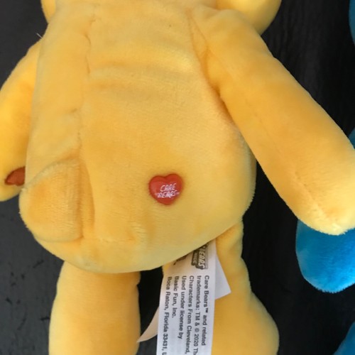 Care Bears (Grumpy Bear UND Funshine Bear) blau gelb Plüsch 10 Zoll Neu Care Bears - Bild 14 von 19
