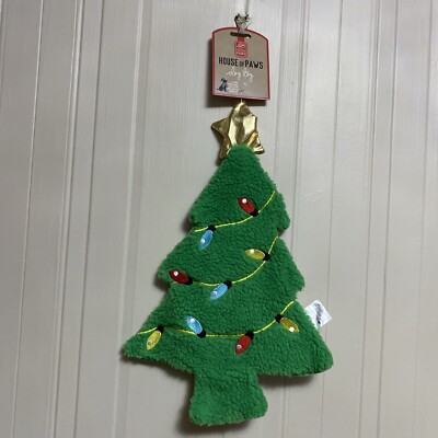 House Of Paws Christmas Tree Dog Toy 16 