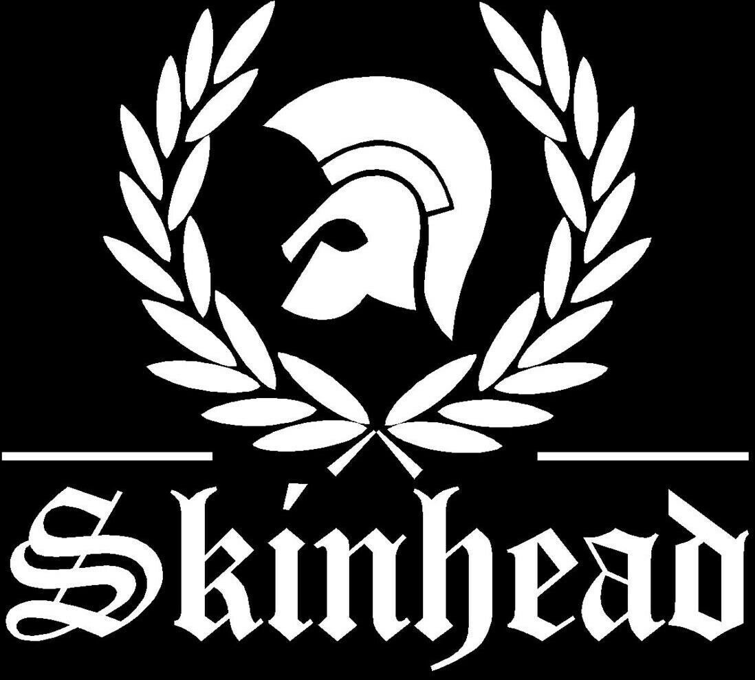 x2 12x11cm Vinyl Stickers ska skinhead trojan reggae laptop retro