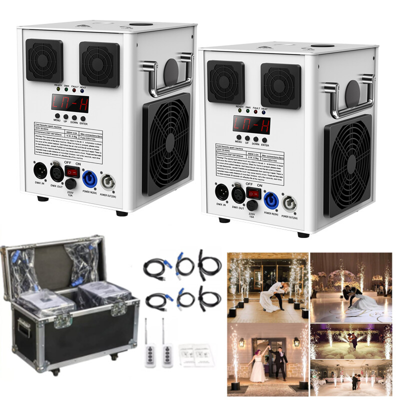 2x 700W Cold Spark Machine Party Stage Sparkle DJ Party - Foto 7
