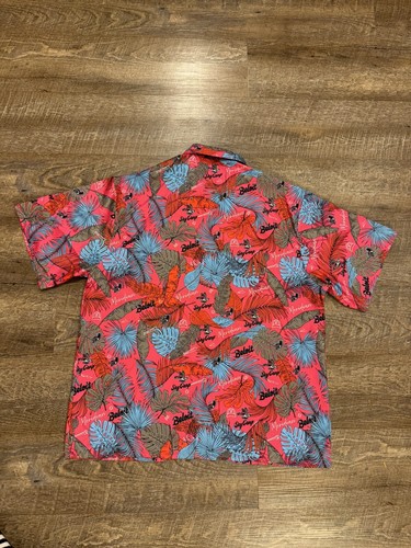 Beloit Sky Carp Pink Hawaiian Themed 2024 Button Up Shirt Adult XL - Picture 3 of 4