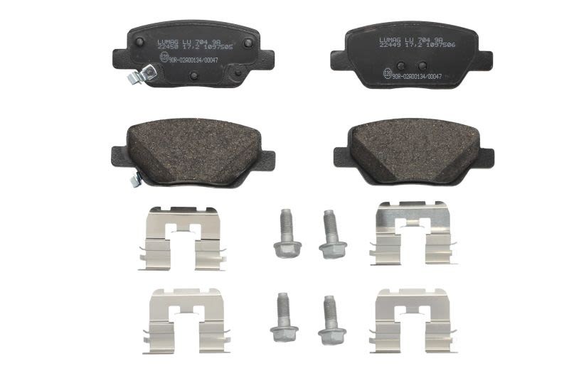 Plaquettes de frein BRECK pour TIPO Break 1.4 essieu avant