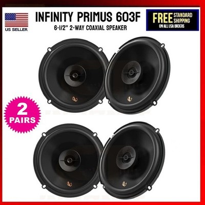 Infinity Primus 603F Series 6-1/2'' 2-Way Multi-Element Car Speakers 100W 2-Pairs
