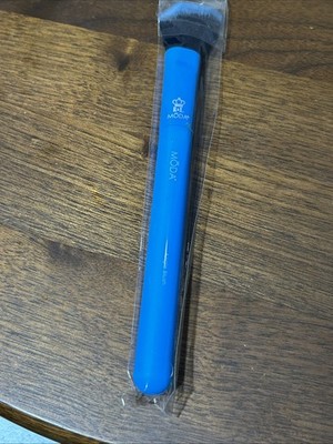 MODA Blue Neon Angle Contour Blush Make-Up Cosmetic Tool Face Brush