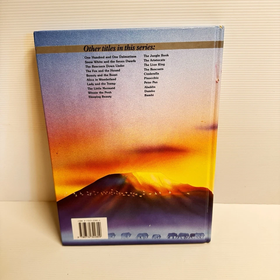 The Lion King Walt Disney Vintage Hardcover Book 1994 - image 3 of 4