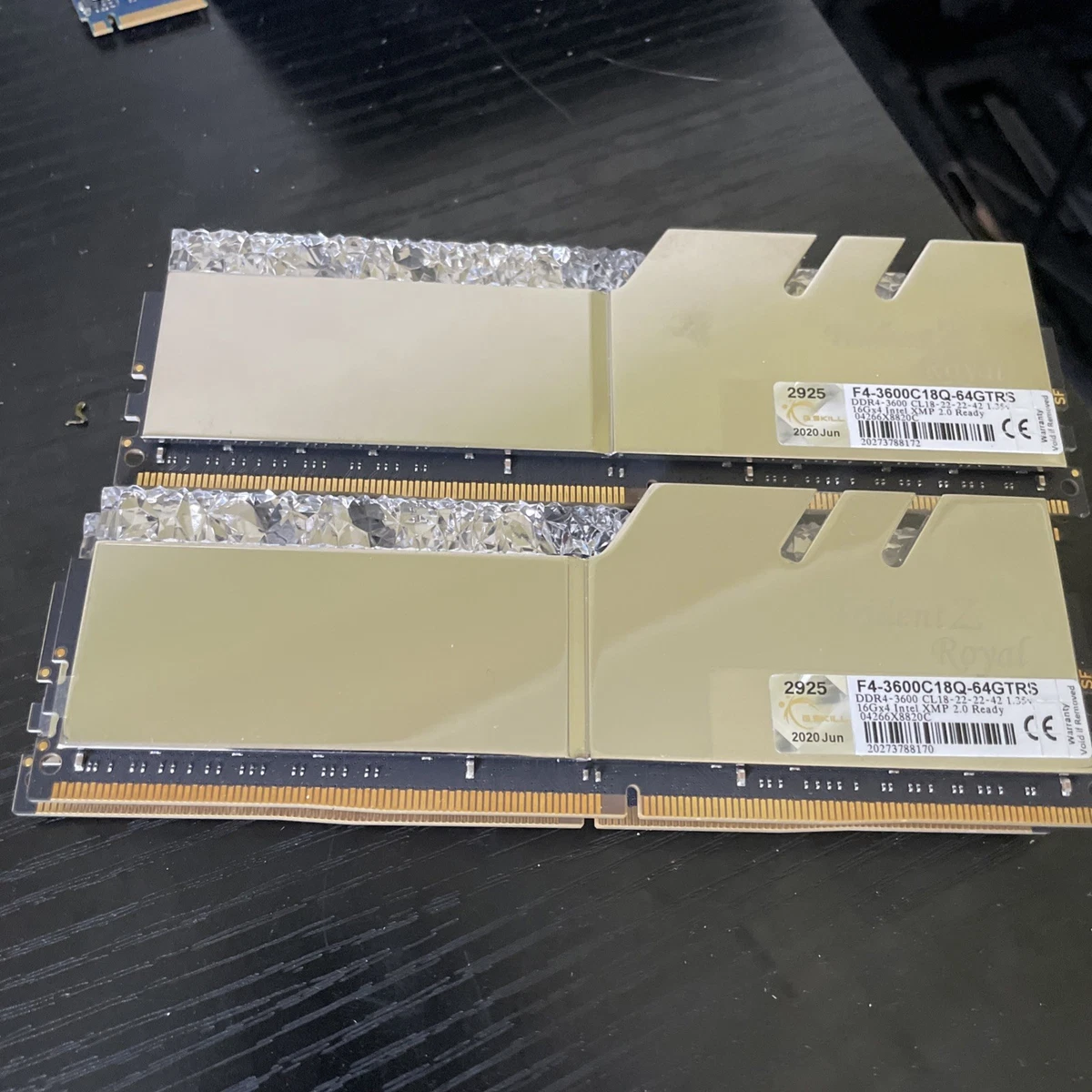 G. SKILL PC4-25600 (DDR4-3200) Bus Speed DDR4 SDRAM Memory (RAM