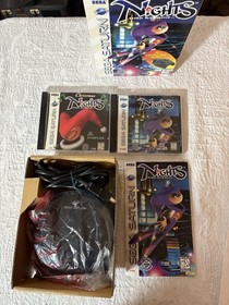 Nights Into Dreams Bundle (Sega Saturn) Big Box w/3D Control Pad/OG-Christmas,