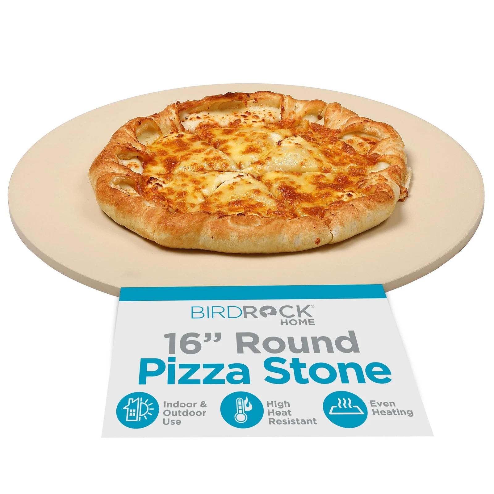 Pizza Stone for Oven and Grill | 16" Cordierite Baking Stone for Cooking, Bre...
Opens in a new wind