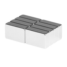 3/4 x 1/2 x 1/4 Inch Neodymium Rare Earth Block Magnets N52 8 Pack 