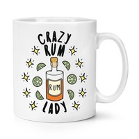 VerrüCkte Rum Damen Stars 284Ml Becher Tasse Lustig Spass Drunk Mutter Muttertag