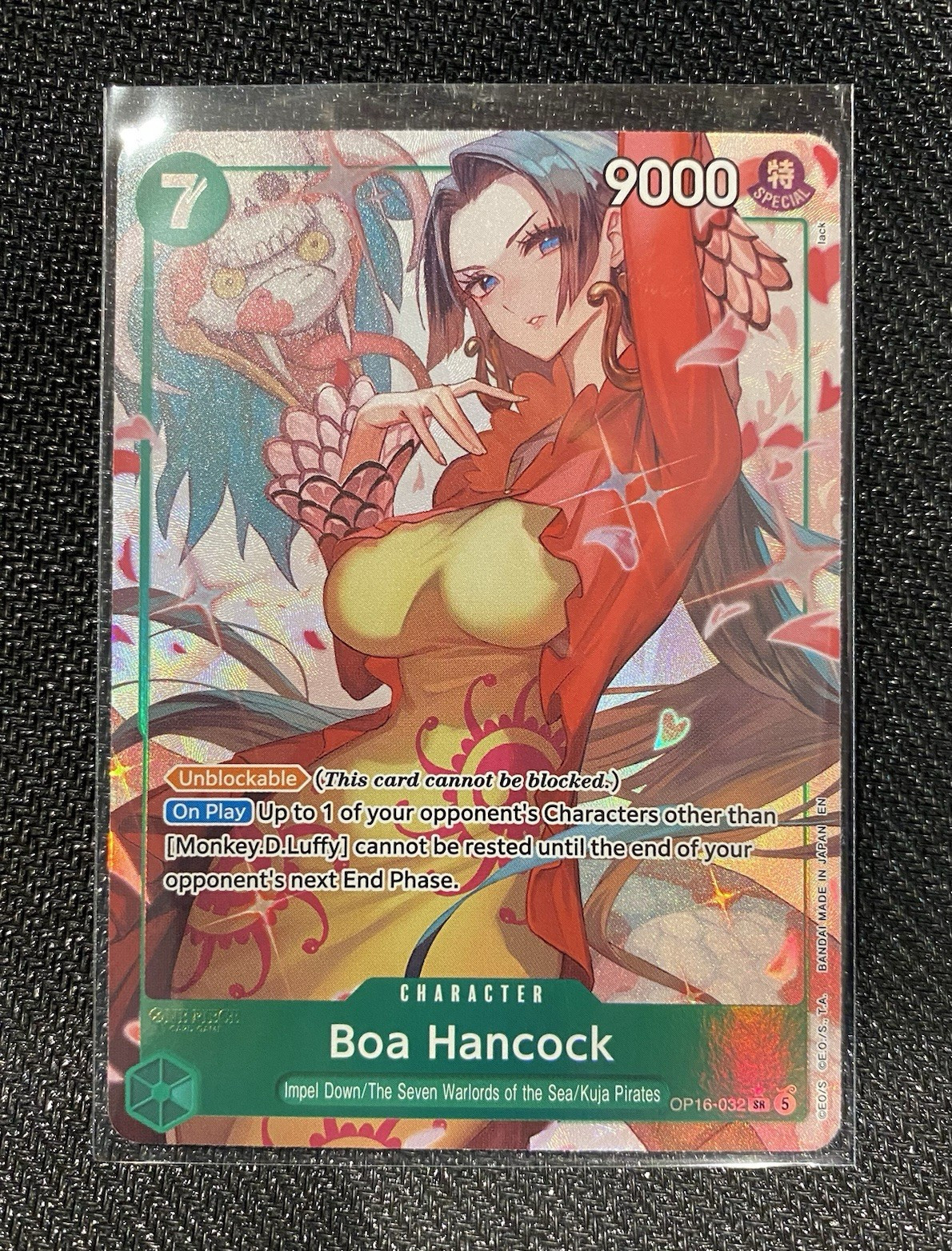 Boa Hancock OP16-032 (Alt Art) - The Time Of Battle - English Holo