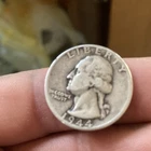 1944 Washington Quarter Silver Circulated US Coin 25C Business Strike