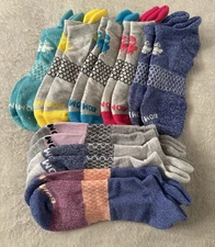 Bombas Women's Ankle Socks 8-Pack Gift Box Size Medium 8-10.5