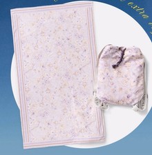 VICTORIA SECRET TOWEL BACKPACK CONVERTIBLE STYLE FLORAL New