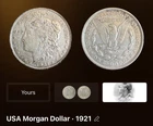 1921 $1 Morgan Silver Dollar