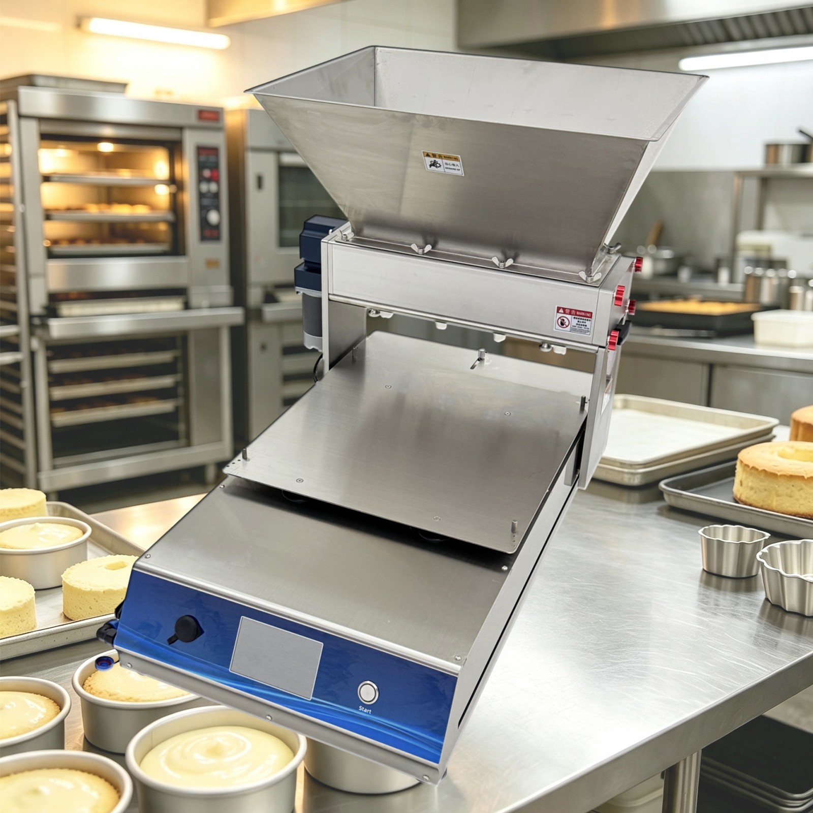 Cake Quantitative Baking Grouting Machine Batter Filling Machine Cake Depositor