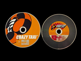 Dreamcast Crazy Taxi 1 & 2 set with obi So