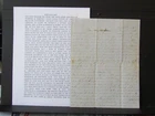 Confederate 1st Cavalry Jackson's Regiment clerks wife Nannie Figgat letter