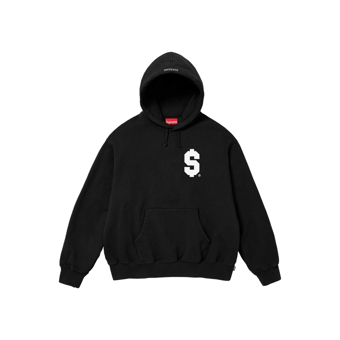 Sweat à capuche noir SupremeSS